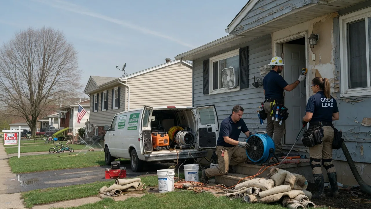 Flood Cleanup in Big Pool, MD near me